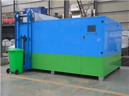 两台餐厨垃圾一体机生产调试完成准备发往广州